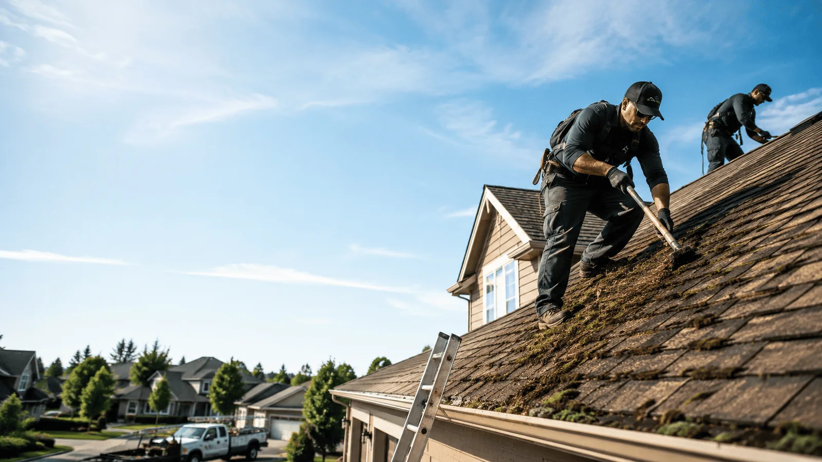Roof Moss Removal in Madison, OH near me